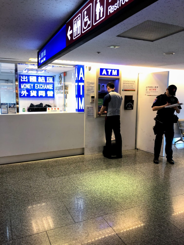 Airport ATM 10 Surprising Things I Experienced in Taipei Taiwan