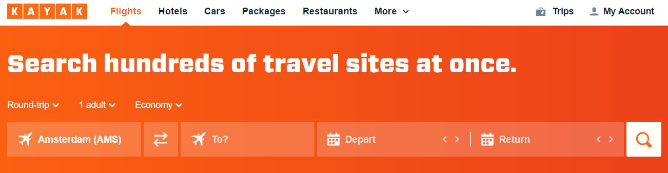 Kayak 5 Secret Website You Should Use to Book the Cheapest Flights