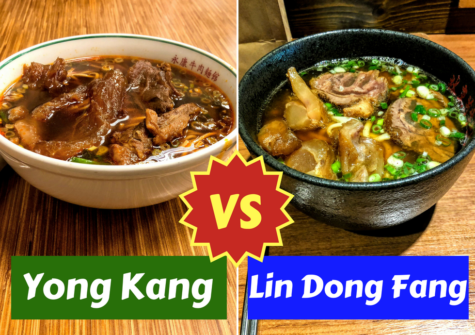 Which Beef Noodle Soup Is Better: Yong Kang vs. Lin Dong Fang?